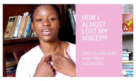 allergies and the voice