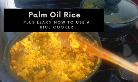 Palm oil rice