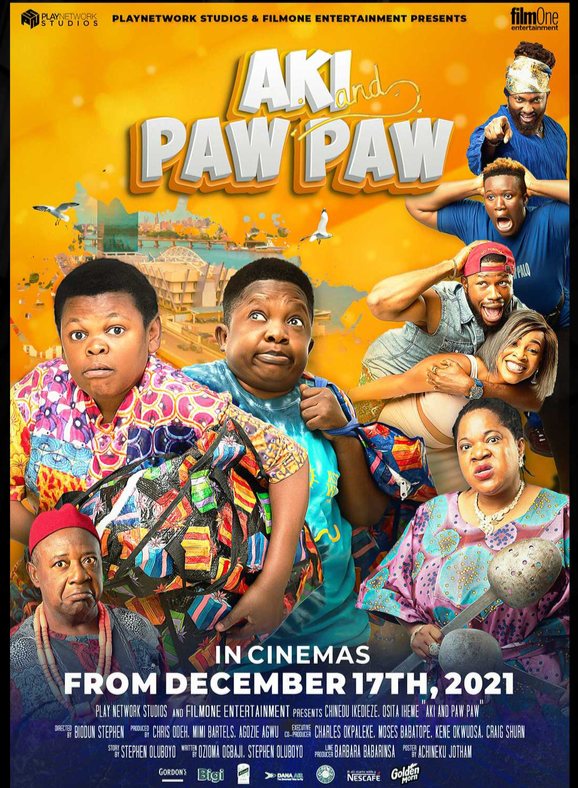 aki and pawpaw the movie poster