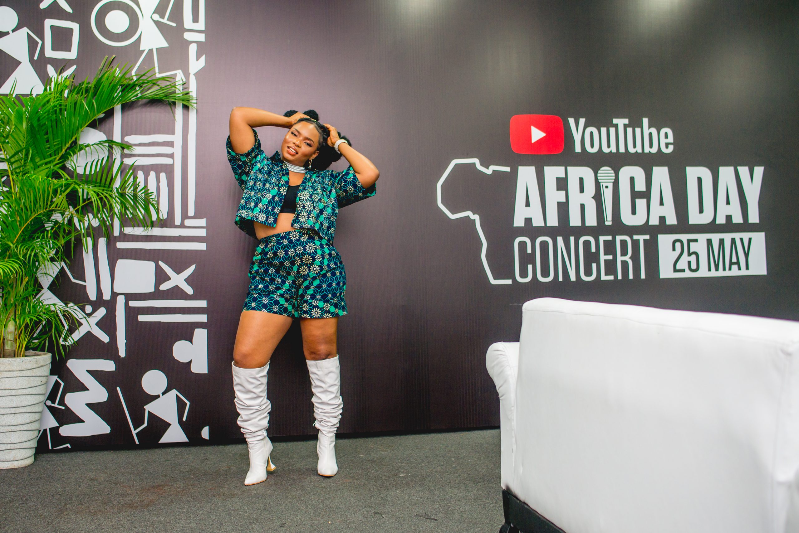yemi alade at the africa day concert 2022