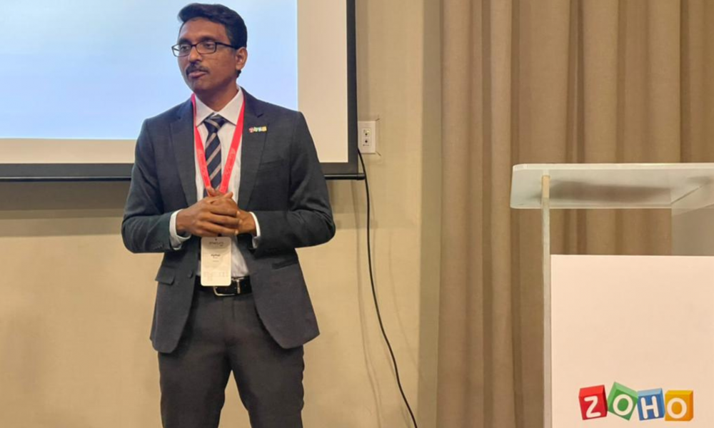 Hyther Nizam, President, Zoho MEA announced new office, launches Zoho Africa Digital Enabler package to help Nigerian small businesses digitally transform