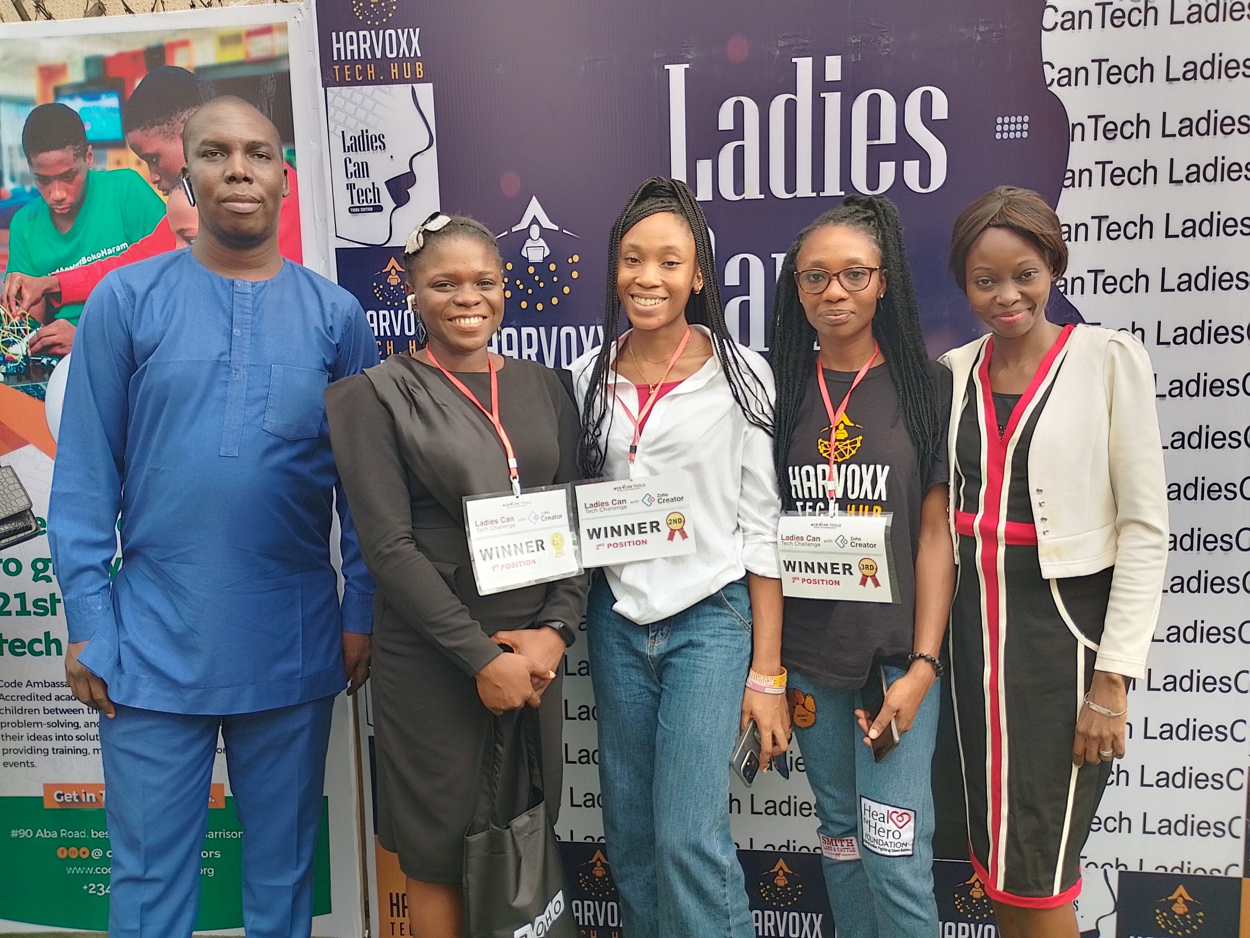 Trailblazing Women Triumph in Zoho Creator-Powered Competition at Ladies Can Tech Event 2023