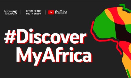 flyer for #discovermyafrica by youtube