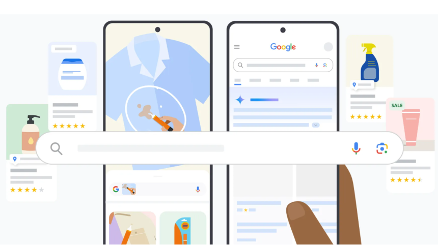 mock up of AI Advertising Tools by Google